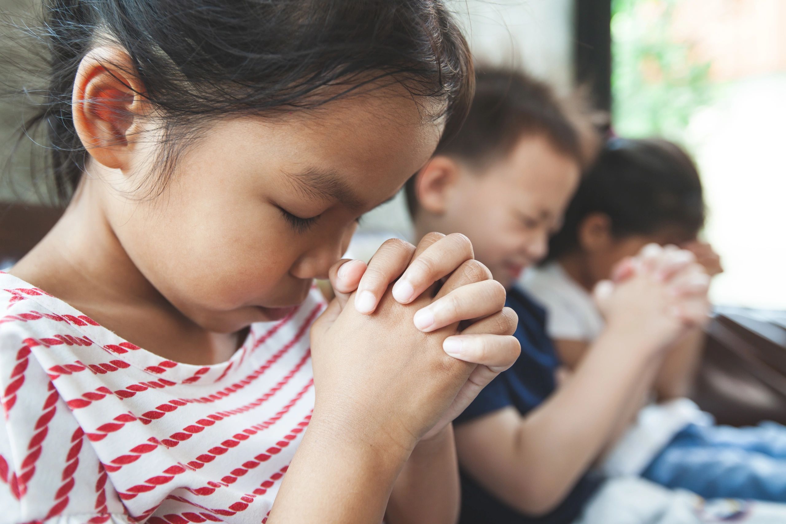 church helping local families