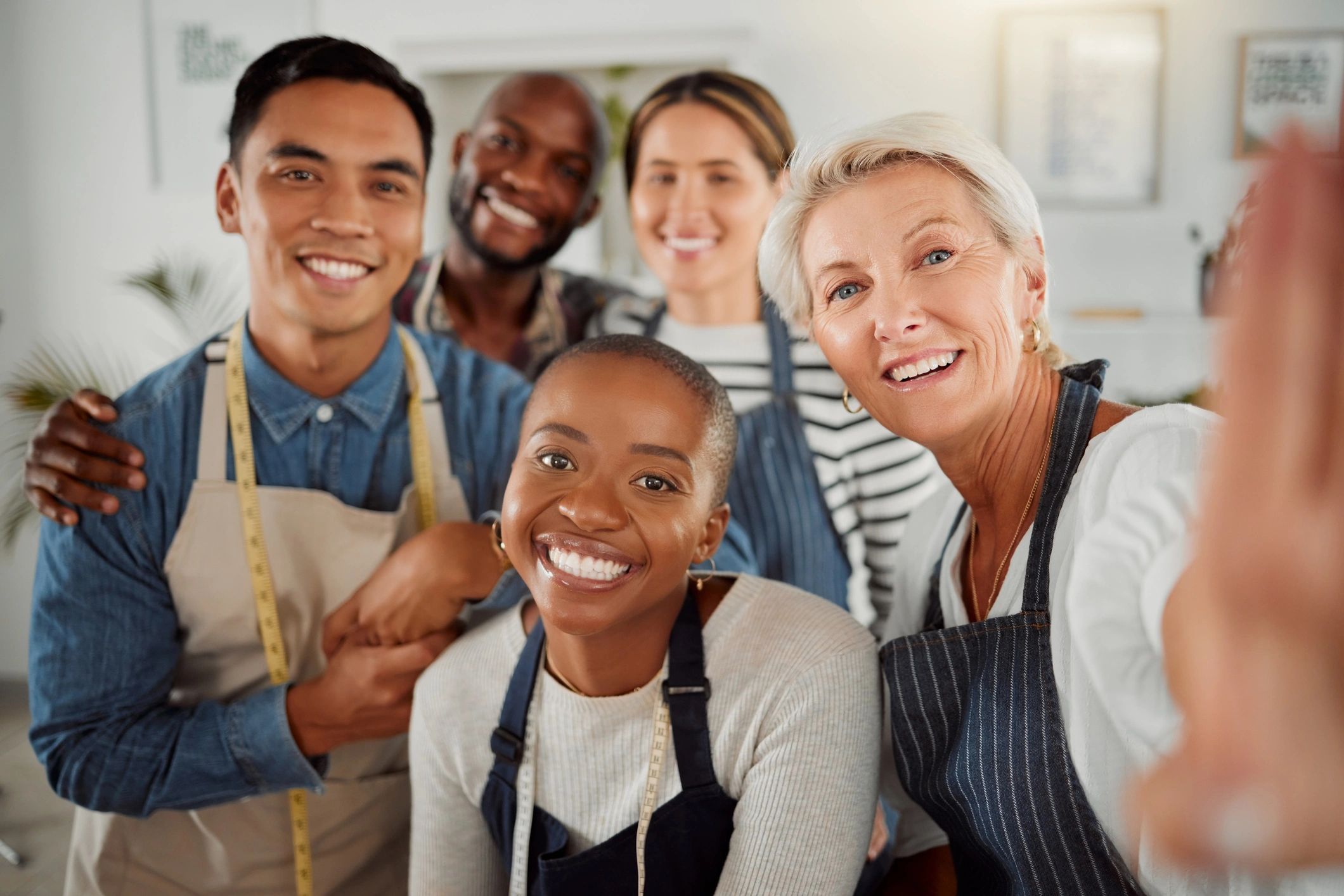 friendly church team staff