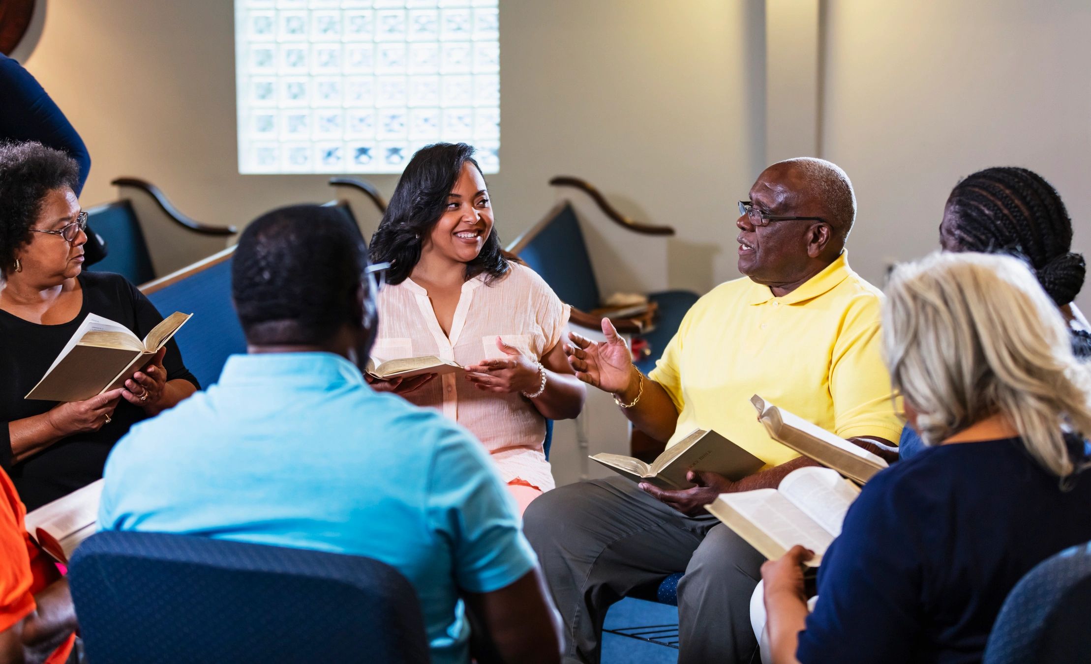 friendly church congregation community
