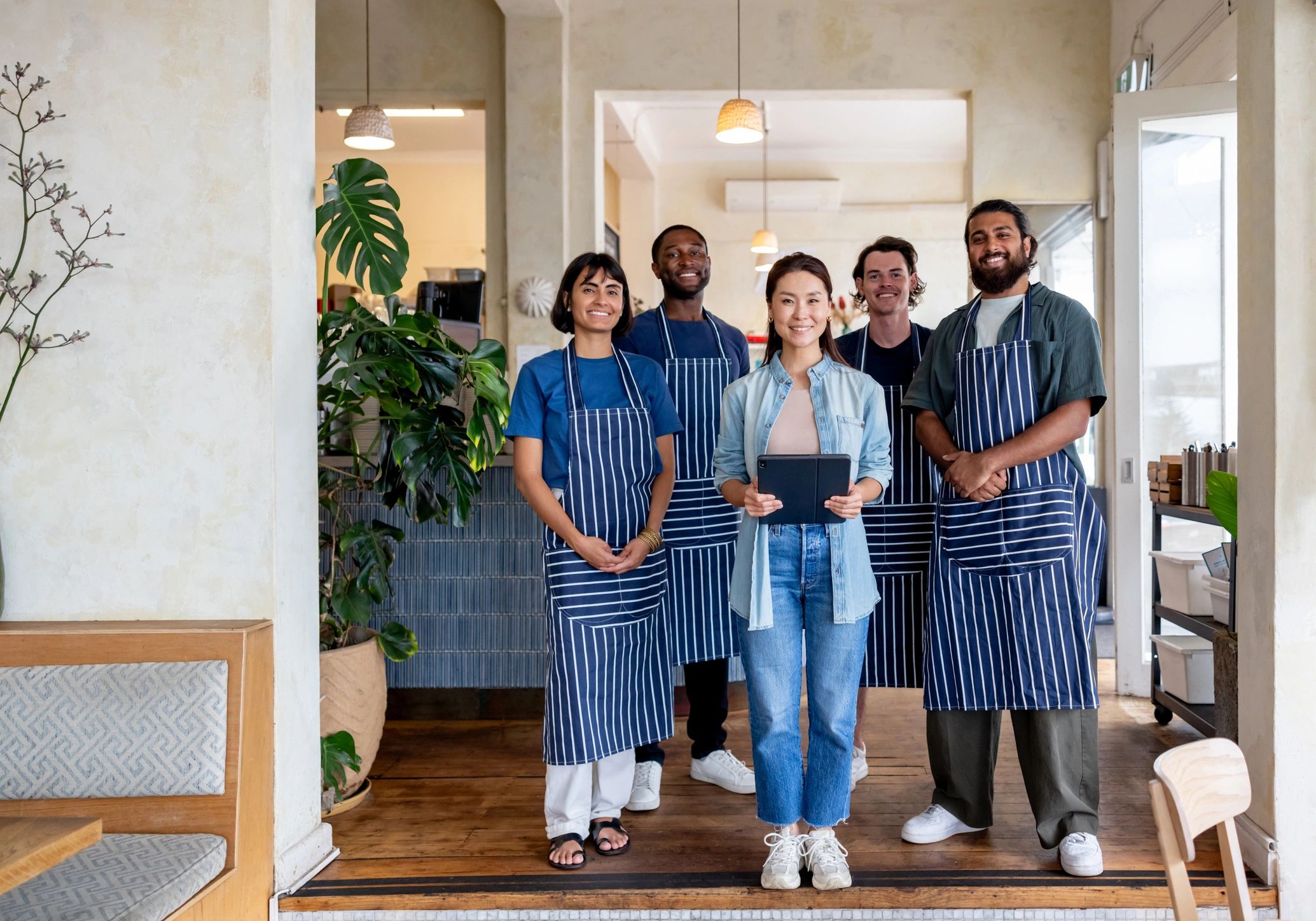 friendly church team staff